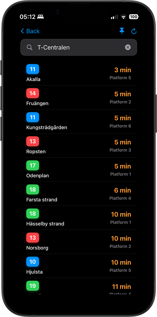 SL Tracker iPhone